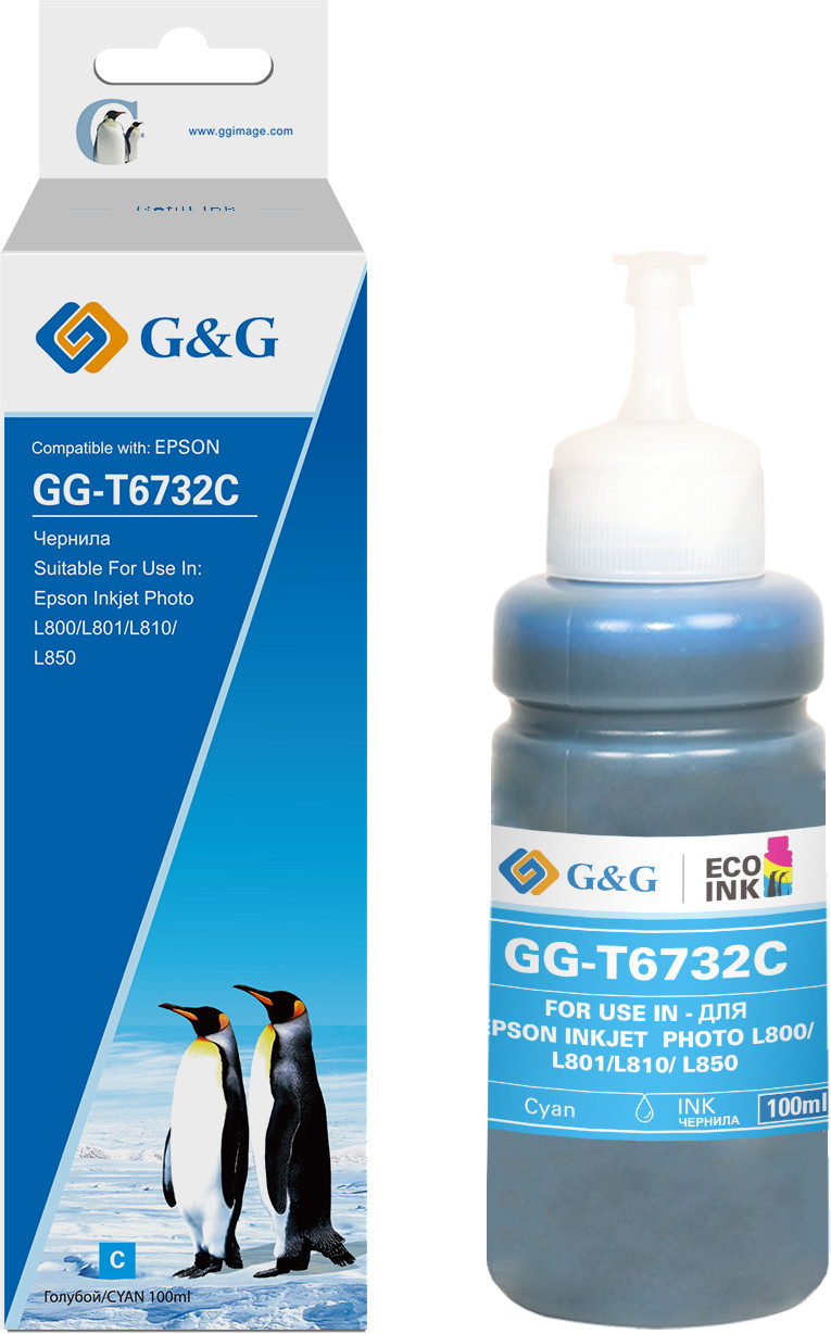 Контейнер с чернилами G&G GG-T6732C