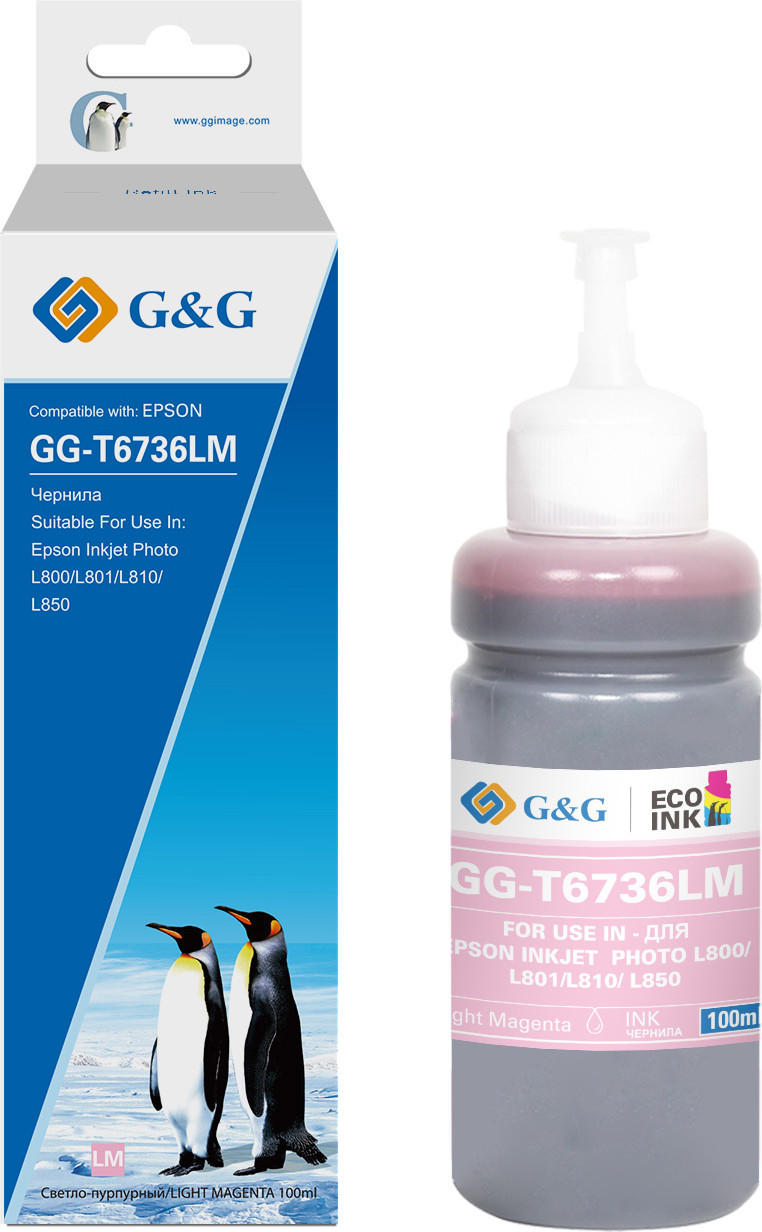 Контейнер с чернилами G&G GG-T6736LM