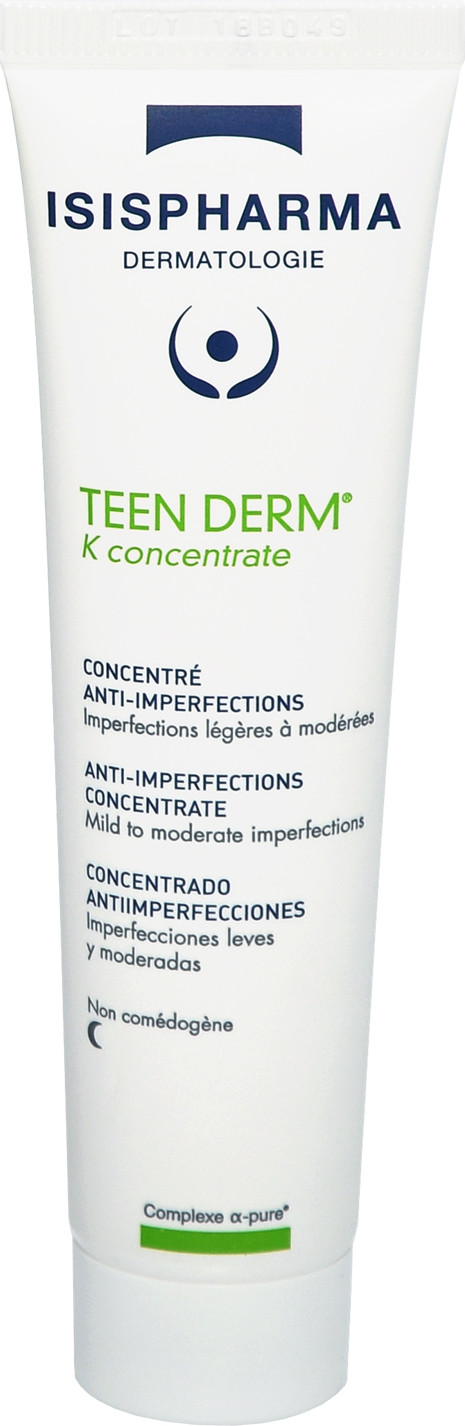 Набор косметики для лица ISISPHARMA Teen Derm Крем от черных точек 30мл+Гель очищающий 40мл — фото 4
