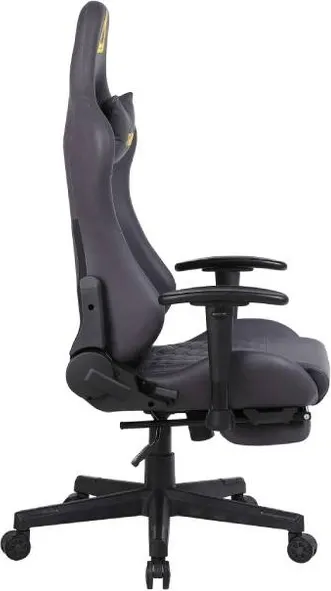 Кресло геймерское King Style FK-20 Impact Pro Suede Fabric Black (темно-серый/черный) — фото 3