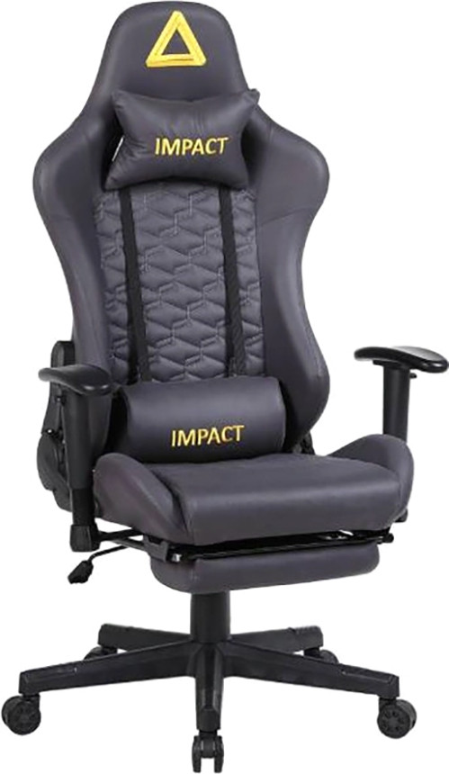 Кресло геймерское King Style FK-20 Impact Pro Suede Fabric Black (темно-серый/черный)