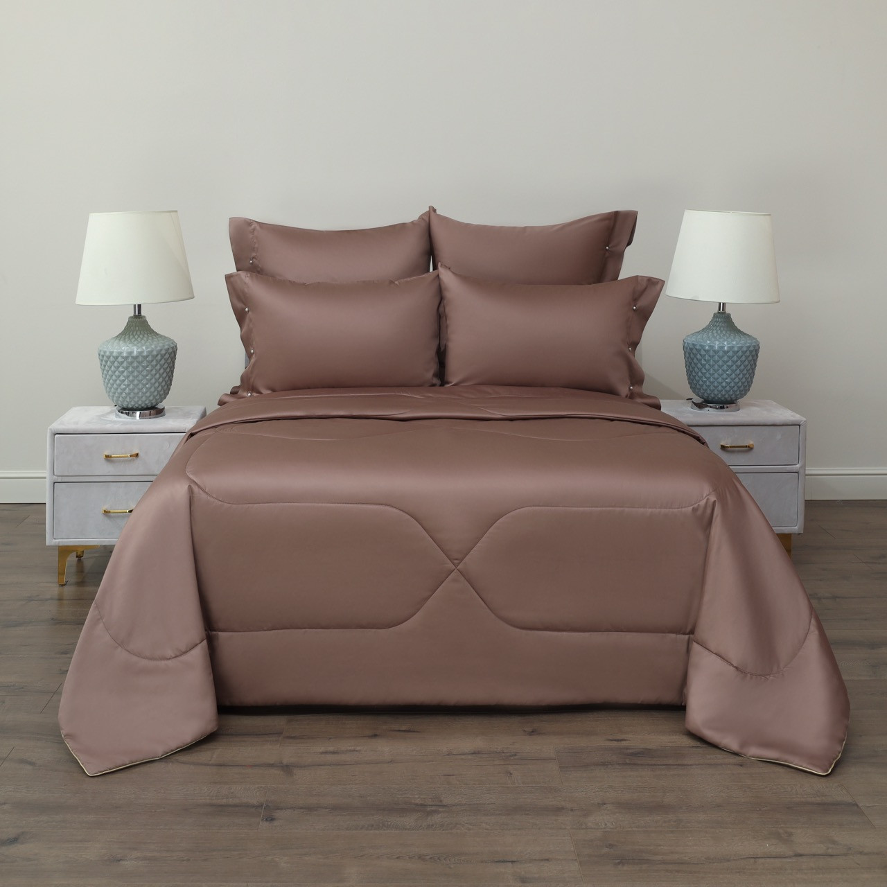 Одеяло Sofi de Marko Premium Mako 220x240 / Од-Пм-кап-220х240 (капучино)