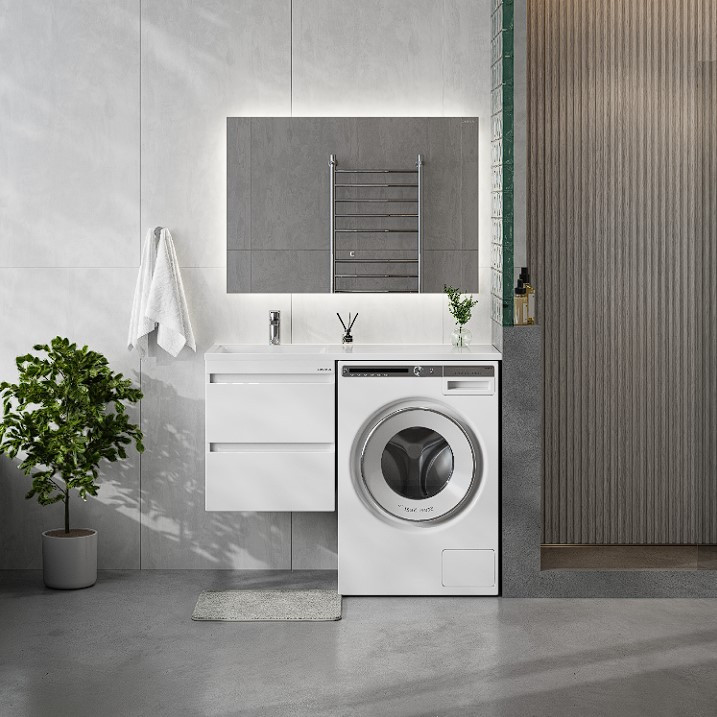 Тумба под умывальник Onika Флэтон 38 подвесная / 103801 — фото 3