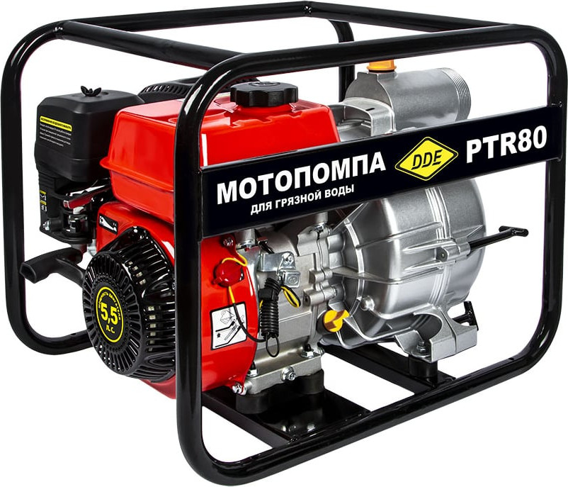 Мотопомпа DDE PTR80