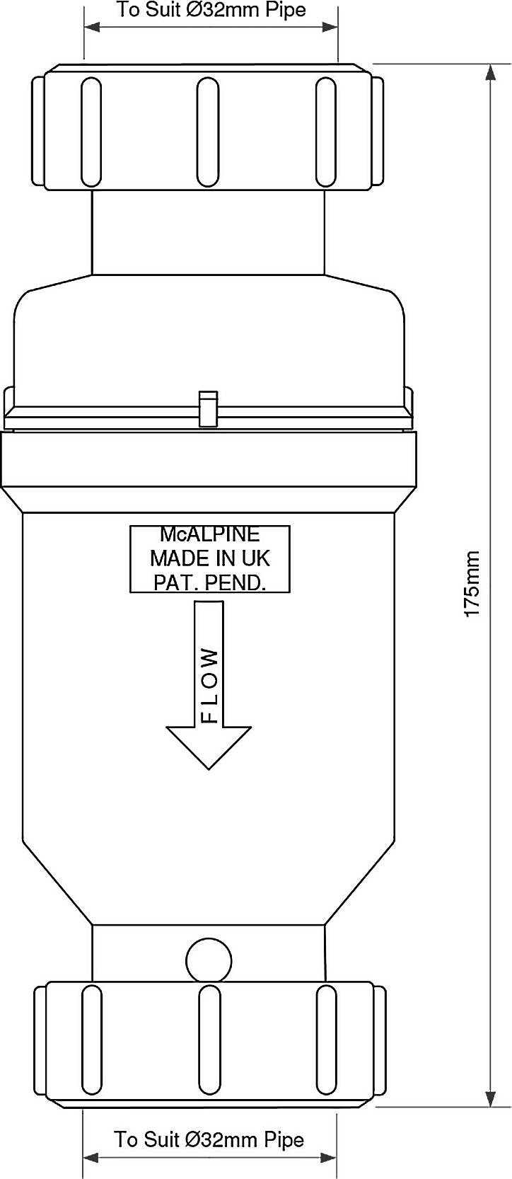 Сифон McAlpine MACVALVE-6 — фото 2