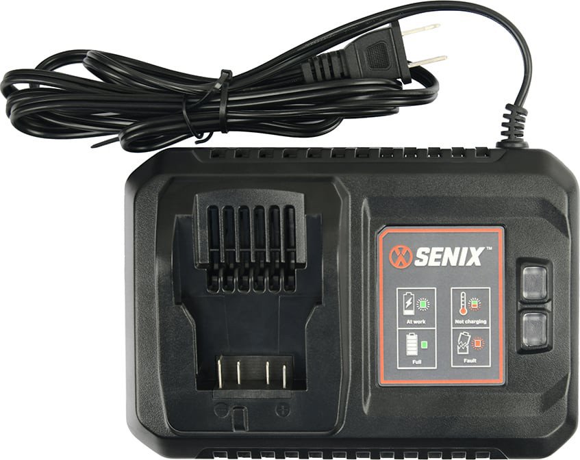 Зарядное устройство для электроинструмента Senix X2 20В 6A / CHQX2-M-EU