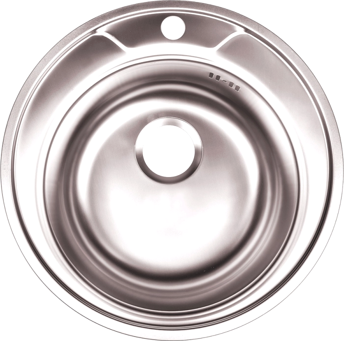Мойка кухонная No Brand Эконом L-451 / 00000971 (с сифоном)