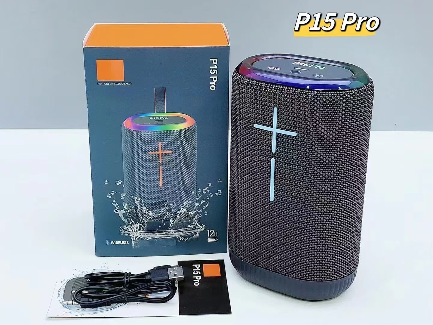 Портативная колонка Bseng P15 Pro (серый) — фото 2