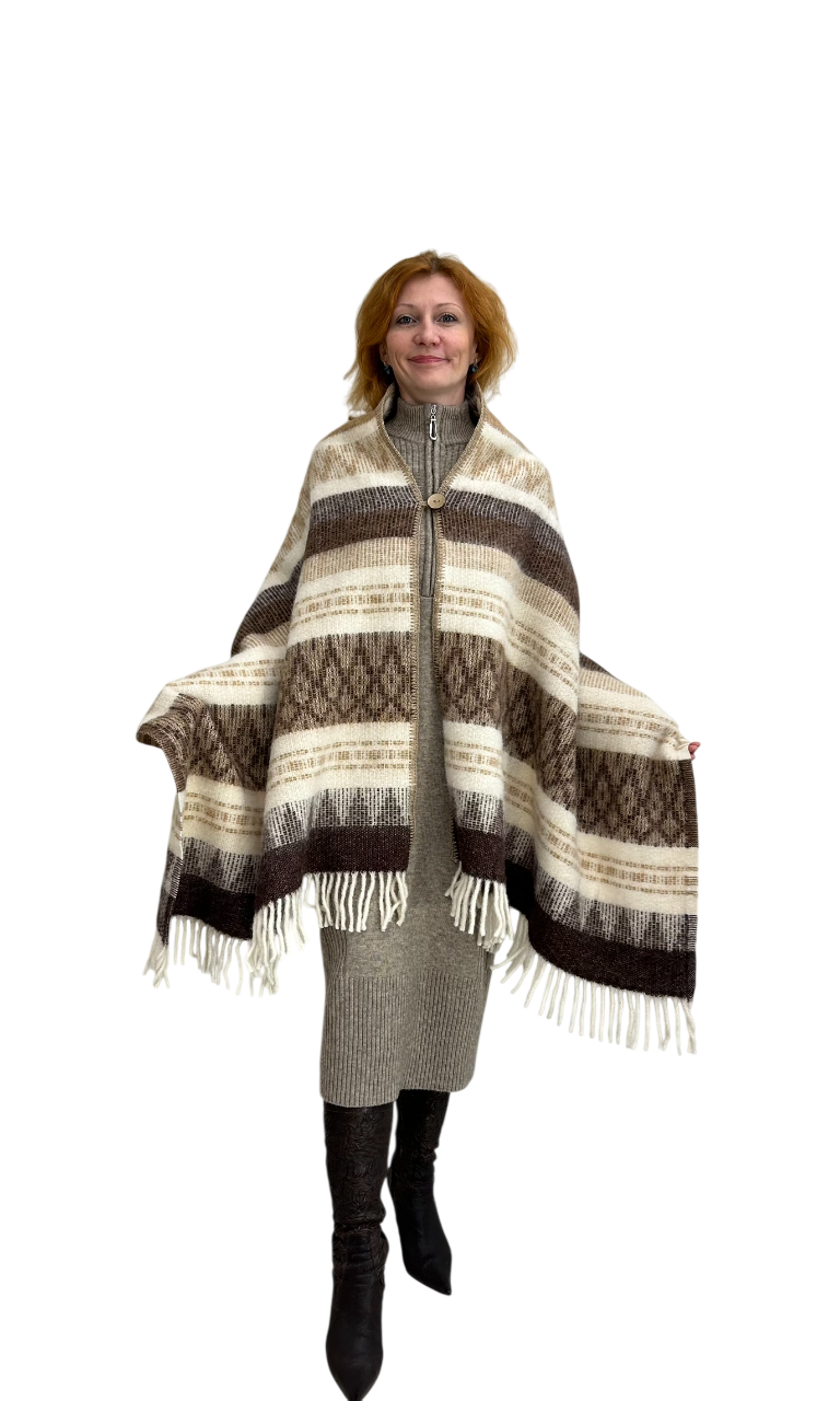 Палантин Coala Home Мачу-Пикчус пуговицей 70x205 (р. 42-48)