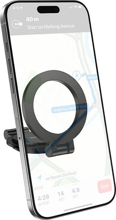 Держатель для смартфонов Hoco H98 (черный) — фото 4