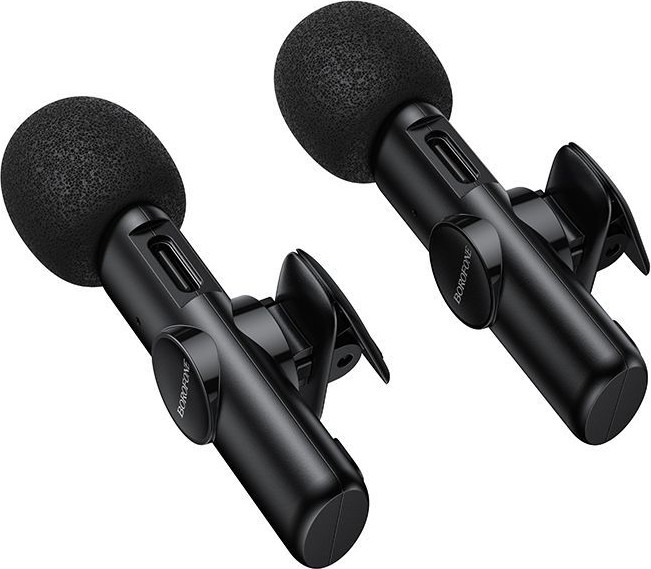 Микрофон Borofone BFK16 Lightning (черный) — фото 5