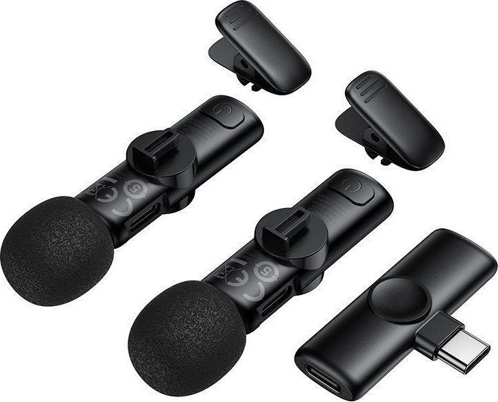 Микрофон Borofone BFK16 Lightning (черный) — фото 2
