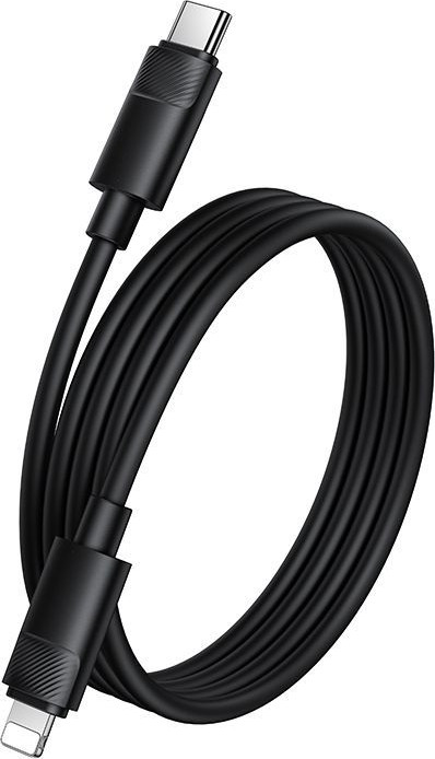 Кабель Borofone BX123 Type-C to Lightning (1м, черный)