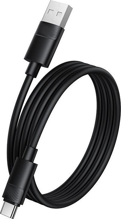 Кабель Borofone BX123 Type-C (1м, черный)
