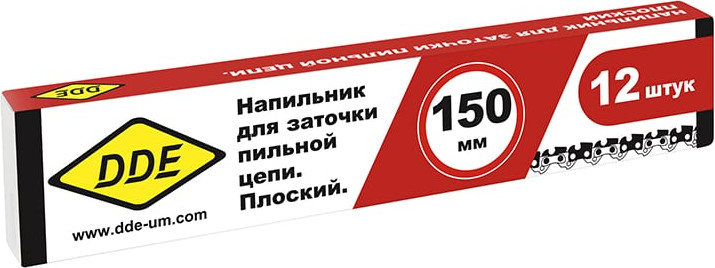 Набор напильников DDE 15.3см-6" / 248-443 — фото 6