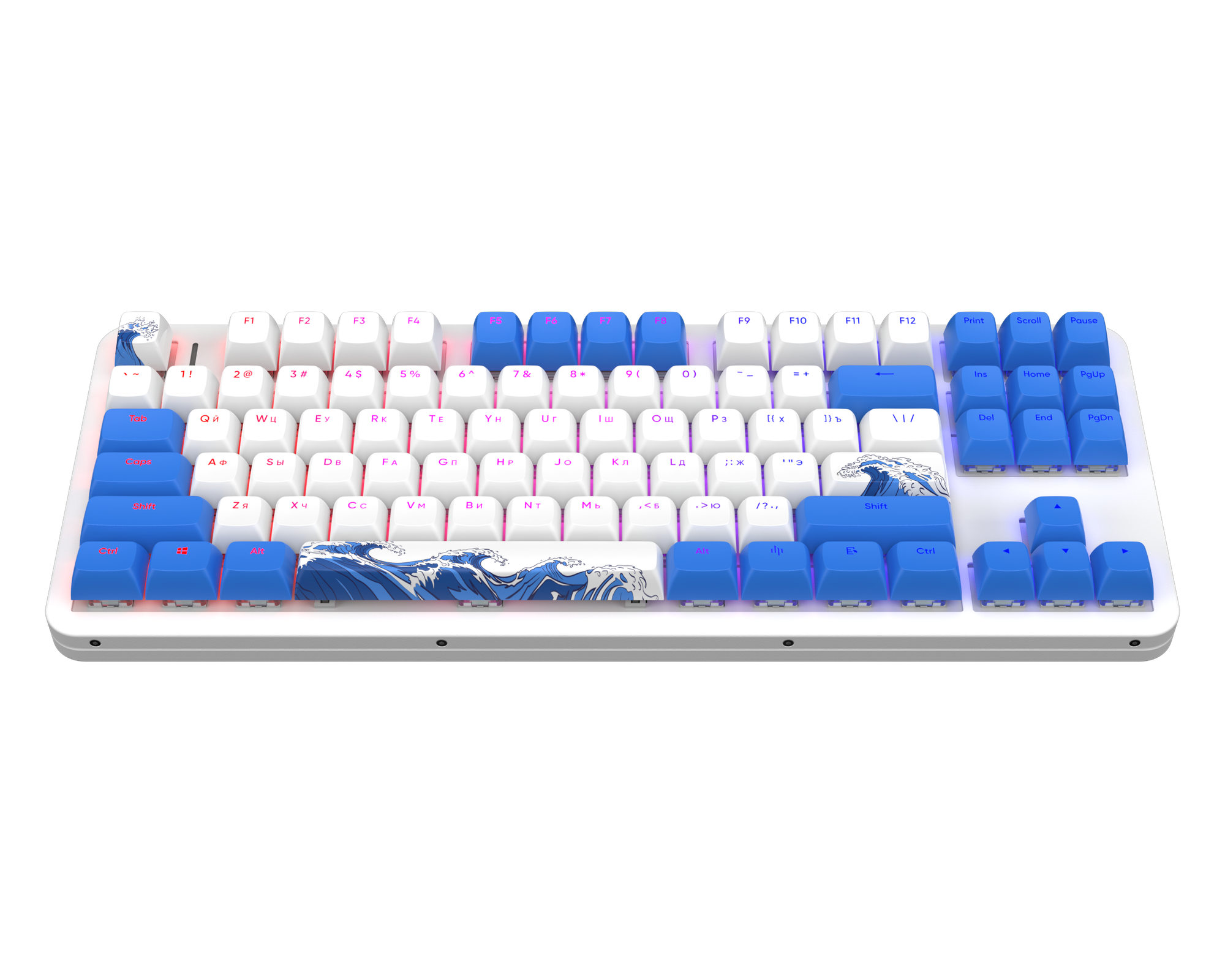 Клавиатура Red Square Alumix TKL Aquarius v2 g3ms Sapphire RSQ-20064 — фото 4