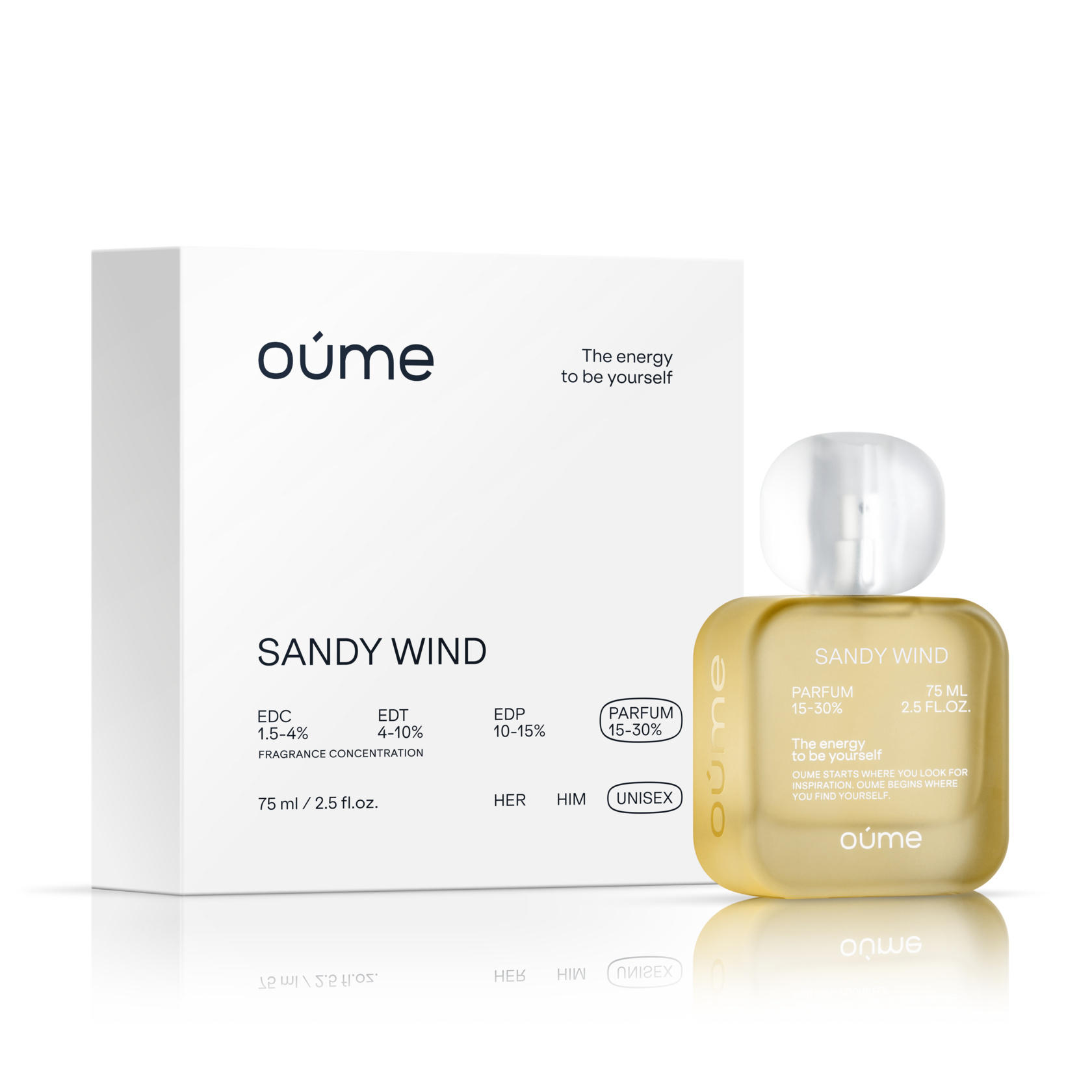 Духи OUME Экстра Sandy Wind (75мл) — фото 2