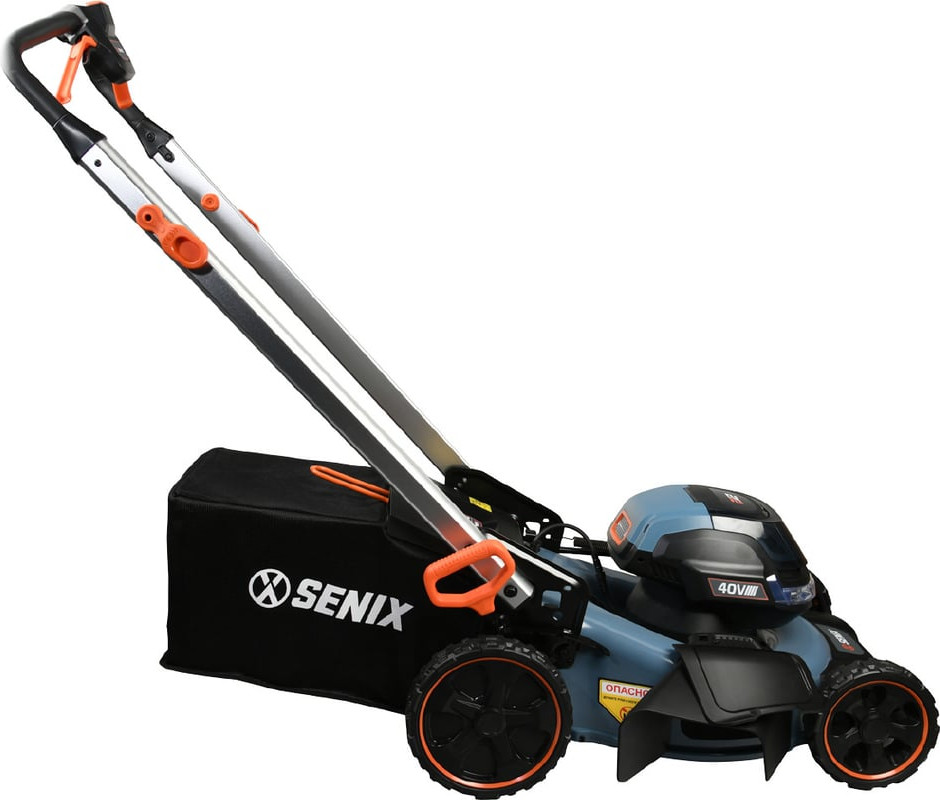 Газонокосилка аккумуляторная Senix 2X2 40В / LSSX2-H-EU-0 — фото 6