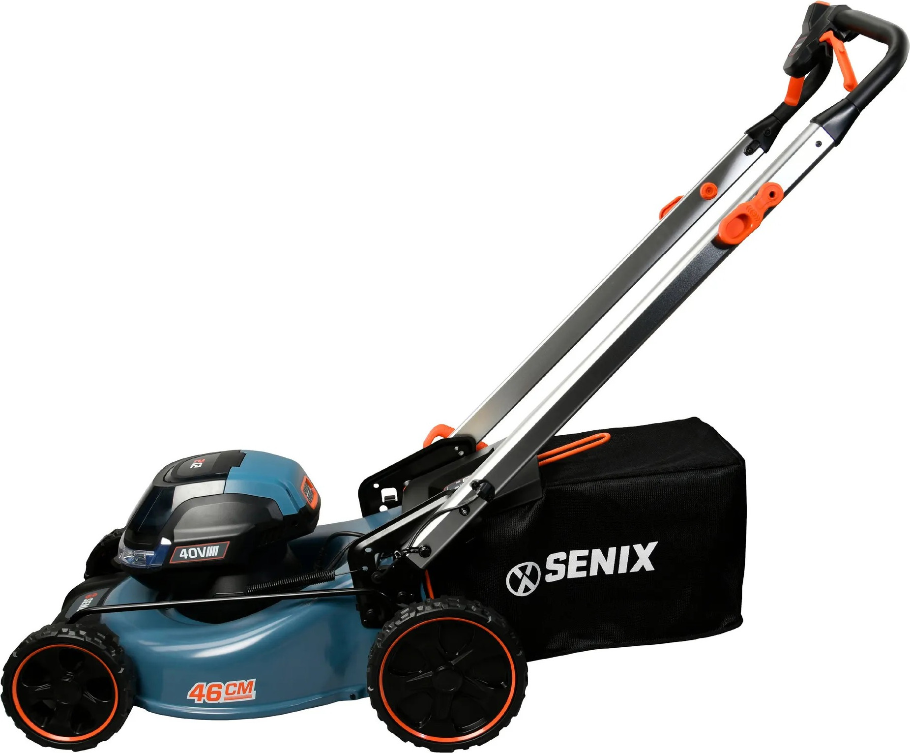 Газонокосилка аккумуляторная Senix 2X2 40В / LSSX2-H-EU — фото 3