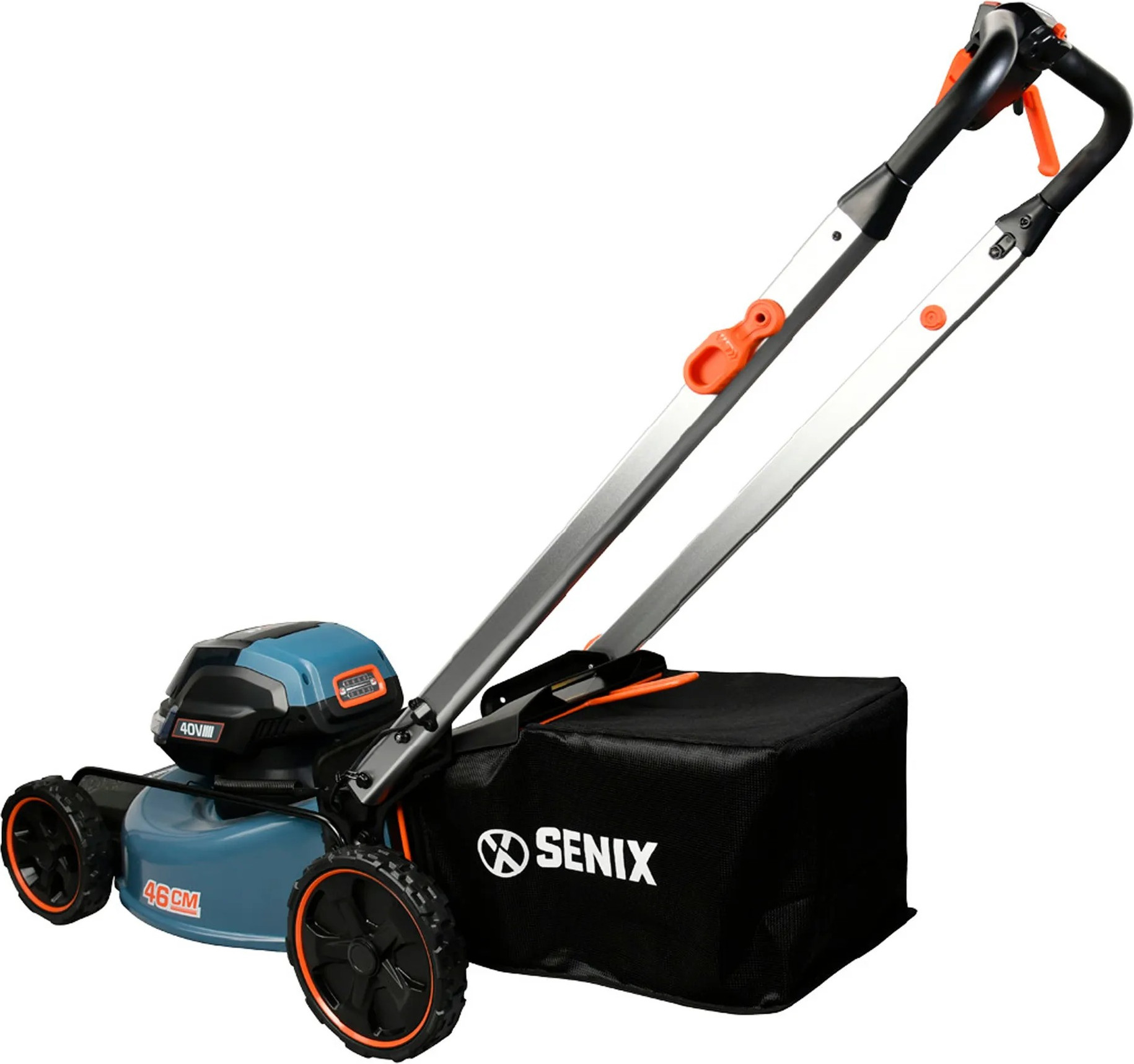 Газонокосилка аккумуляторная Senix 2X2 40В / LSSX2-H-EU — фото 4