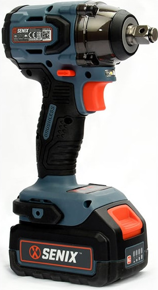 Аккумуляторный гайковерт Senix X2 20В / PDWX2-M2-EU (1x4Ач, ЗУ, кейс) — фото 6