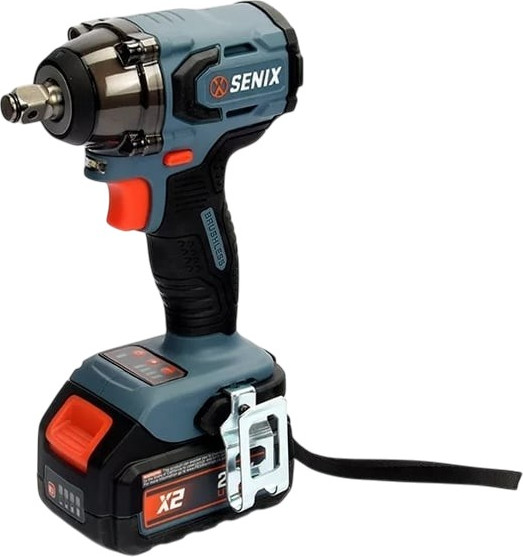 Аккумуляторный гайковерт Senix X2 20В / PDWX2-M2-EU (1x4Ач, ЗУ, кейс)