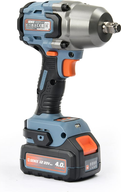 Аккумуляторный гайковерт Senix X2 20В / PDWX2-M7-EU (1x4Ач, ЗУ, кейс) — фото 6