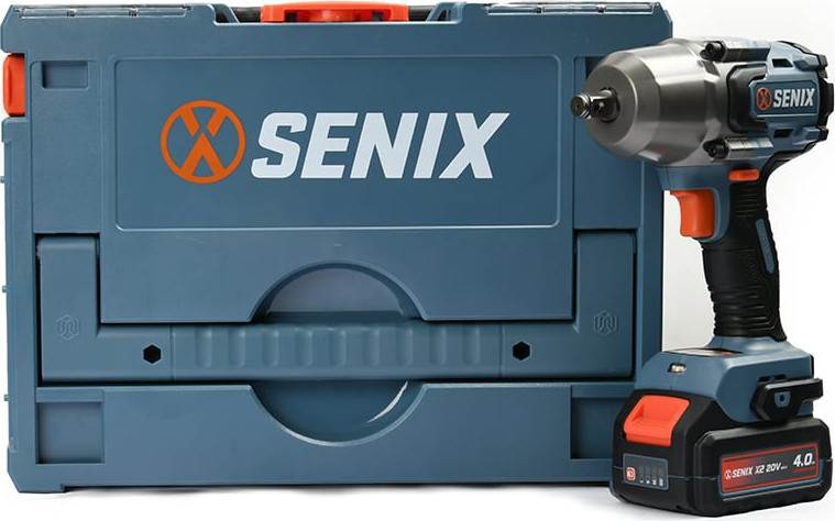 Аккумуляторный гайковерт Senix X2 20В / PDWX2-M7-EU (1x4Ач, ЗУ, кейс) — фото 3