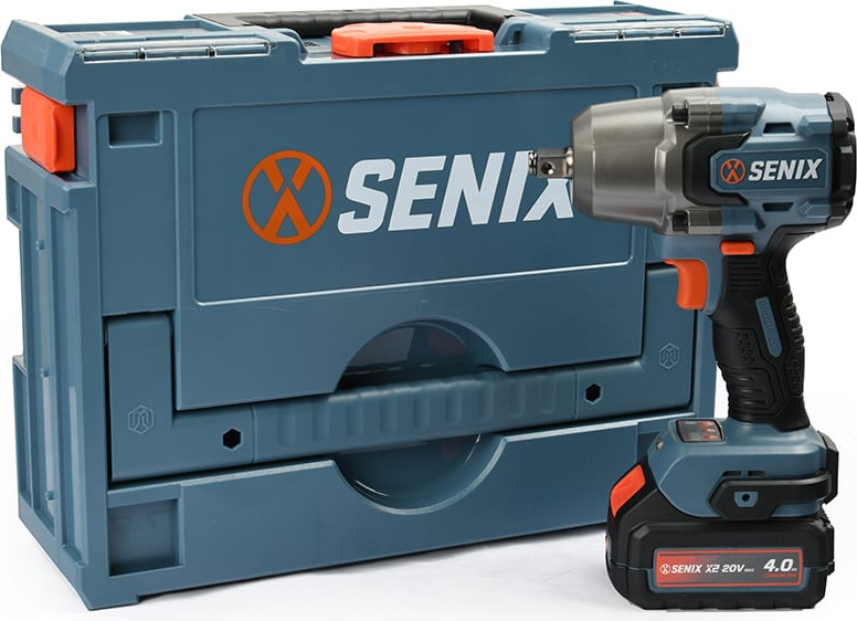 Аккумуляторный гайковерт Senix X2 20В / PDWX2-M7-EU (1x4Ач, ЗУ, кейс) — фото 5