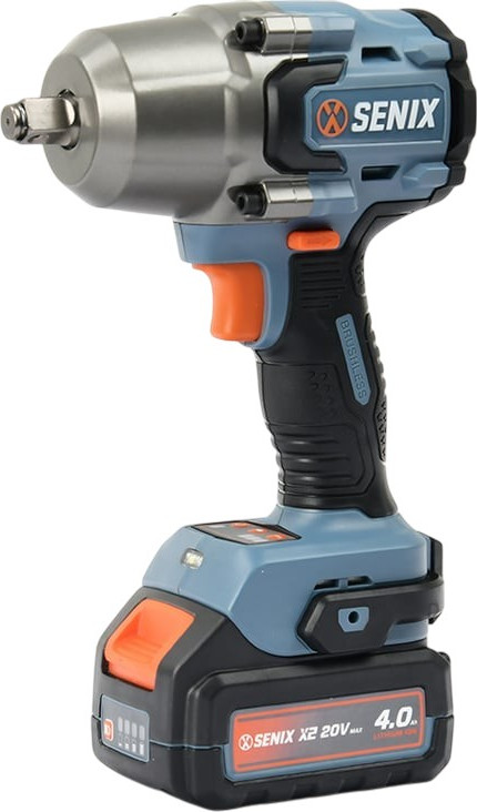 Аккумуляторный гайковерт Senix X2 20В / PDWX2-M7-EU (1x4Ач, ЗУ, кейс)