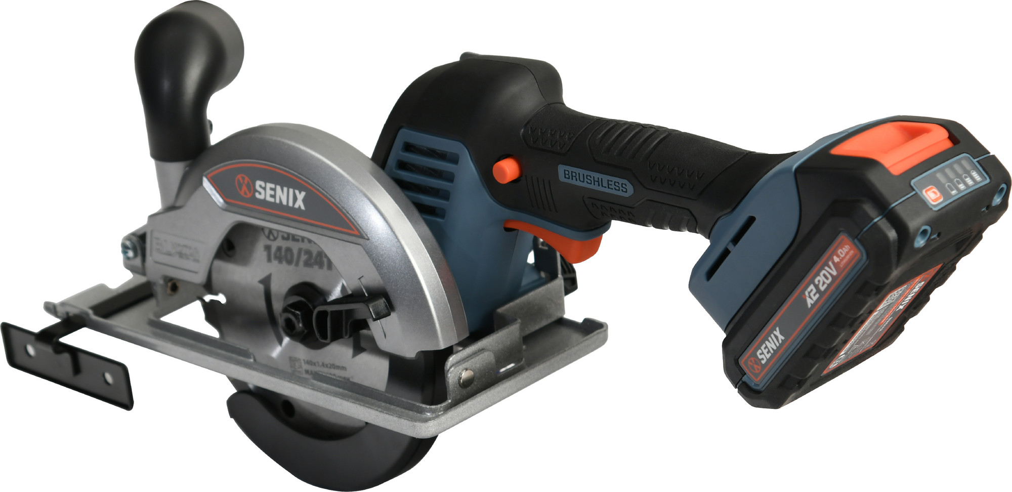 Дисковая пила Senix X2 20В / PSCX2-M4-EU (1x4Ач, ЗУ, коробка) — фото 3