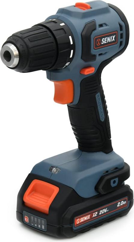 Аккумуляторная дрель-шуруповерт Senix X2 20В / PDDX2-M3-EU
