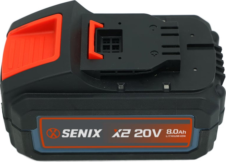 Аккумулятор для электроинструмента Senix X2 20В Li-Ion 8.0Ач / B80X2 — фото 2