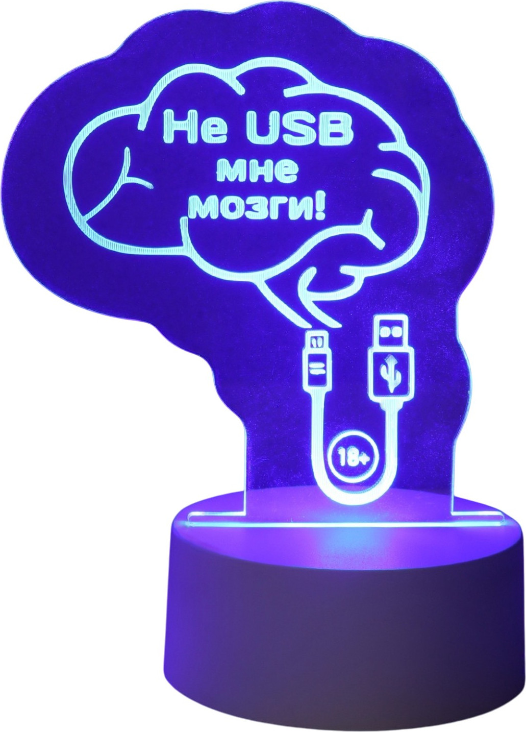 Ночник Risalux Не USB мне мозги! 10797455