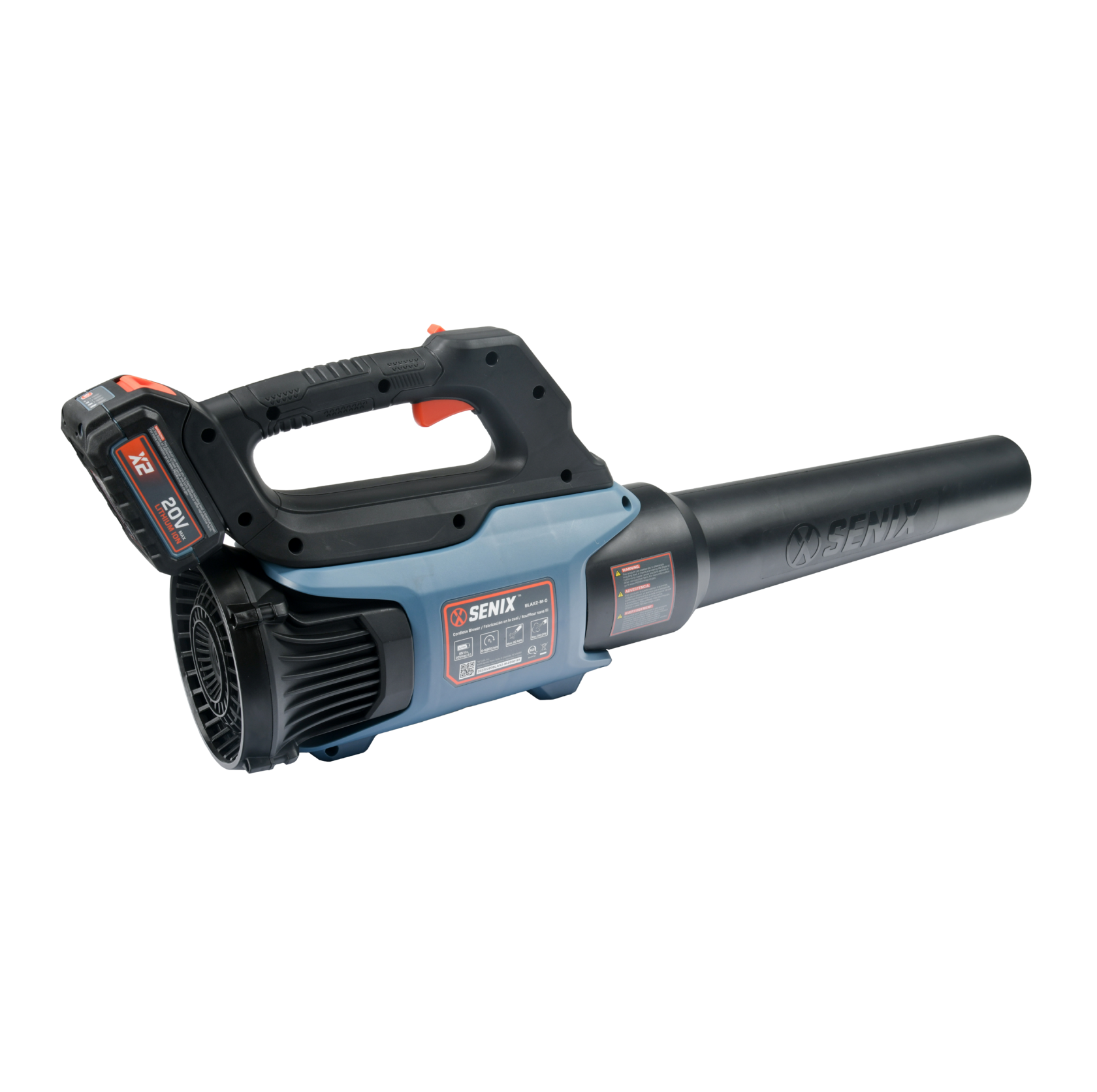 Воздуходувка аккумуляторная Senix X2 20В / BLAX2-M1-EU (1 АКБ и ЗУ) — фото 4