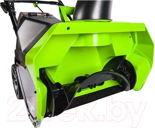 Снегоуборщик аккумуляторный Greenworks GD40SB 40V / 2600607 (с АКБ 4Ач и ЗУ) — фото 4