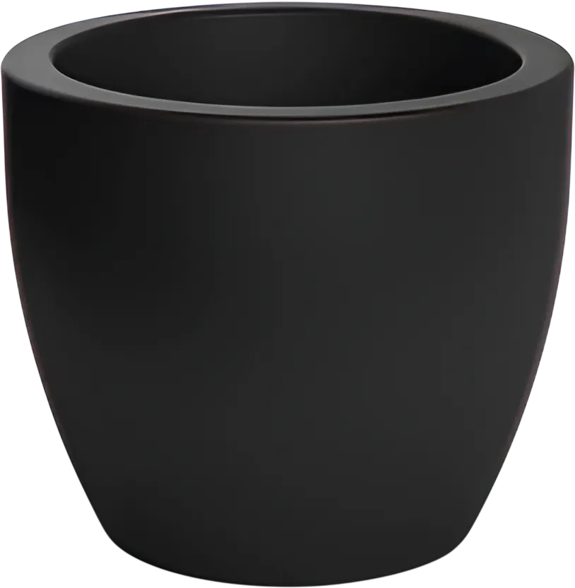 Кашпо БЕРКАНО Tigel 27 / 220_037_00V (Coal Black)
