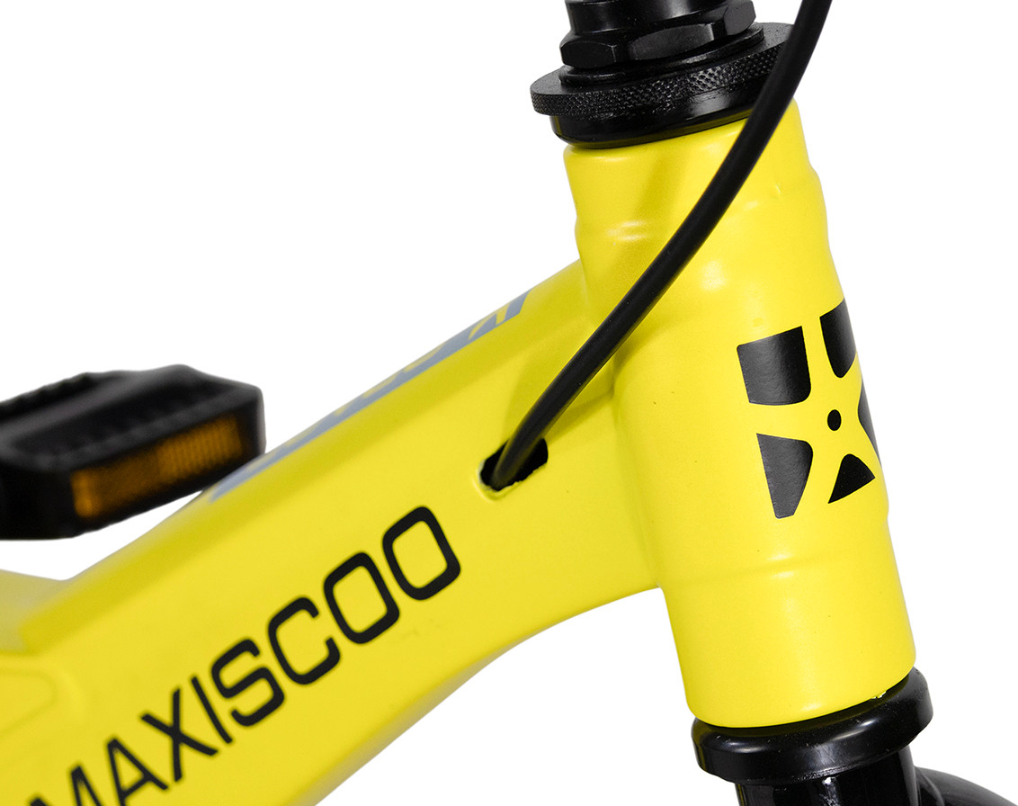 Детский велосипед Maxiscoo Space Базовый 16 2026 / MSC-S1651B (желтый матовый, разобранный, в коробке) — фото 5