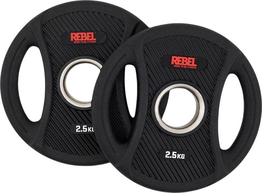 Набор дисков для штанги REBEL R-PVP-2.5-PAIR (2шт, 2.5кг)