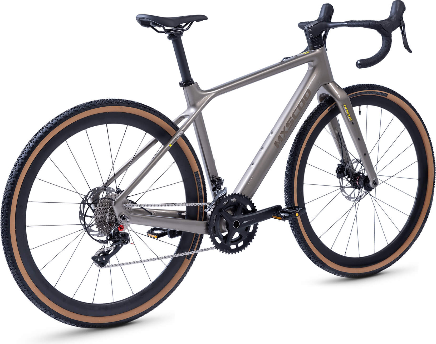 Велосипед Maxiscoo Gravel 9BIKE 29 G920 2026 / MSC-G9-2951-49 (серый глянцевый, разобранный, в коробке) — фото 4