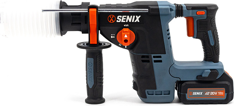 Перфоратор Senix X2 20В SDS-Plus / PDRX2-M4-EU (1x5Ач, ЗУ, кейс)