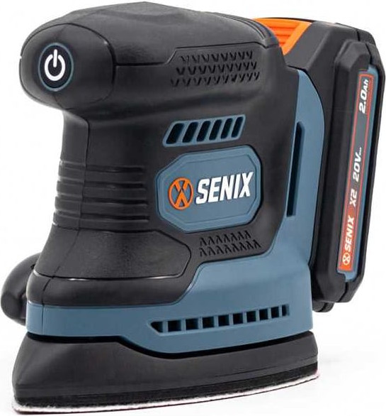 Дельтавидная шлифовальная машина Senix X2 20В / PSX2-M3-EU (1 АКБ и ЗУ)