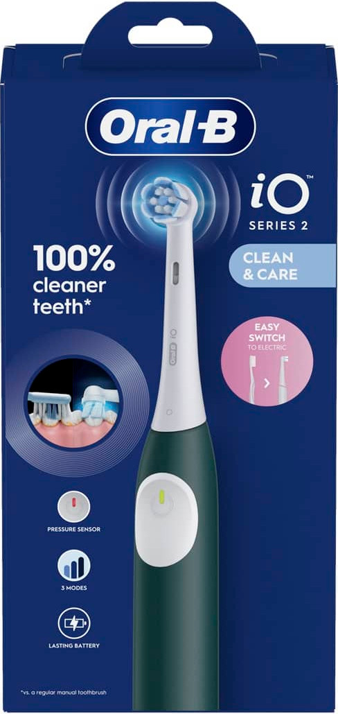 Электрическая зубная щетка Oral-B iO2 (зеленый) — фото 3
