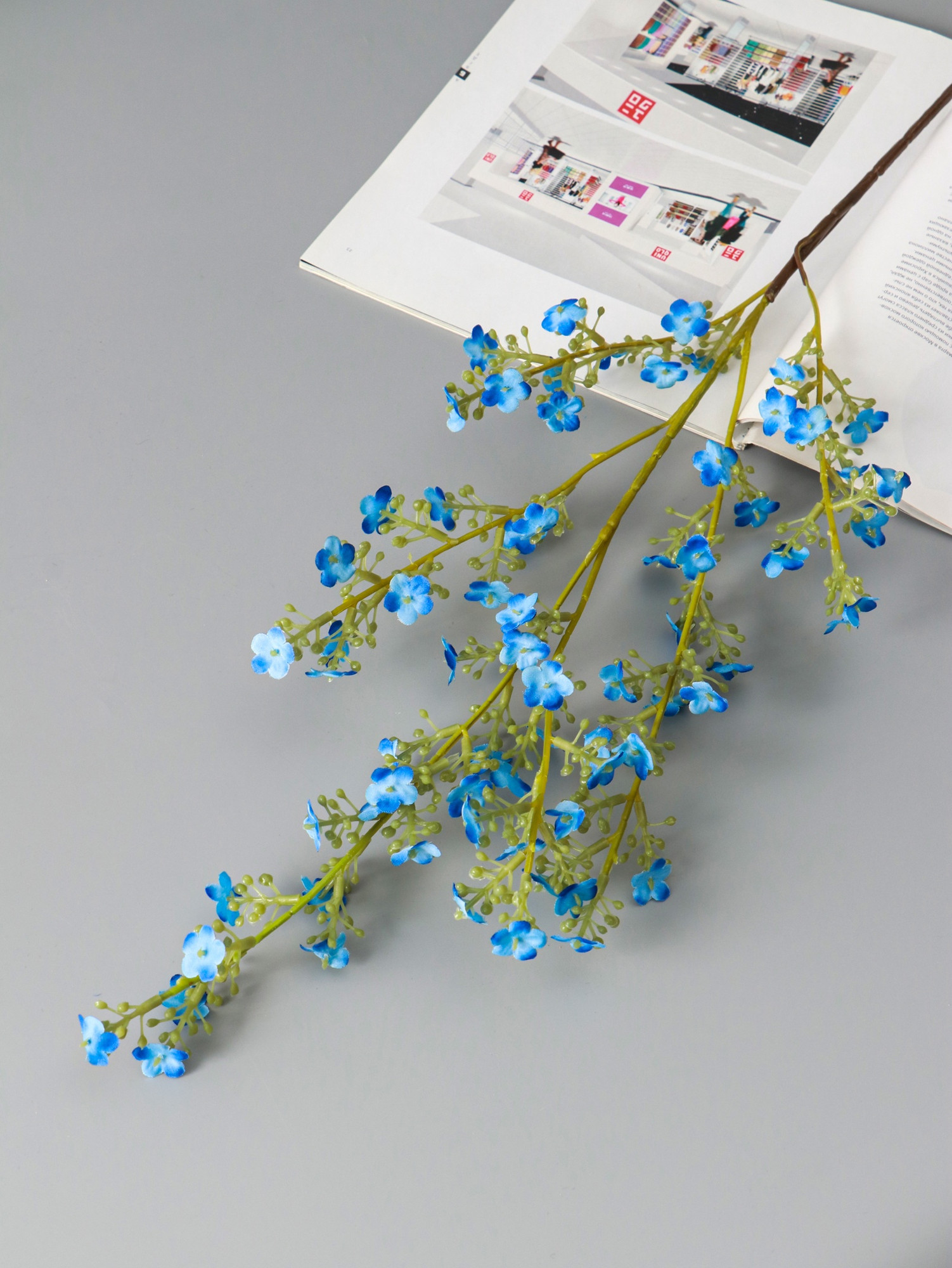 Искусственный цветок Poetry in flowers Вероника Георгия / 10935347 (голубой) — фото 6