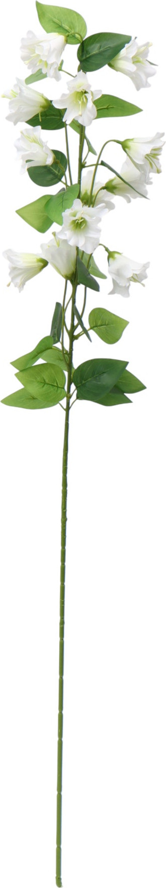 Искусственная ветка Poetry in flowers Колокольчик Кампанулла / 10935339 (белый)