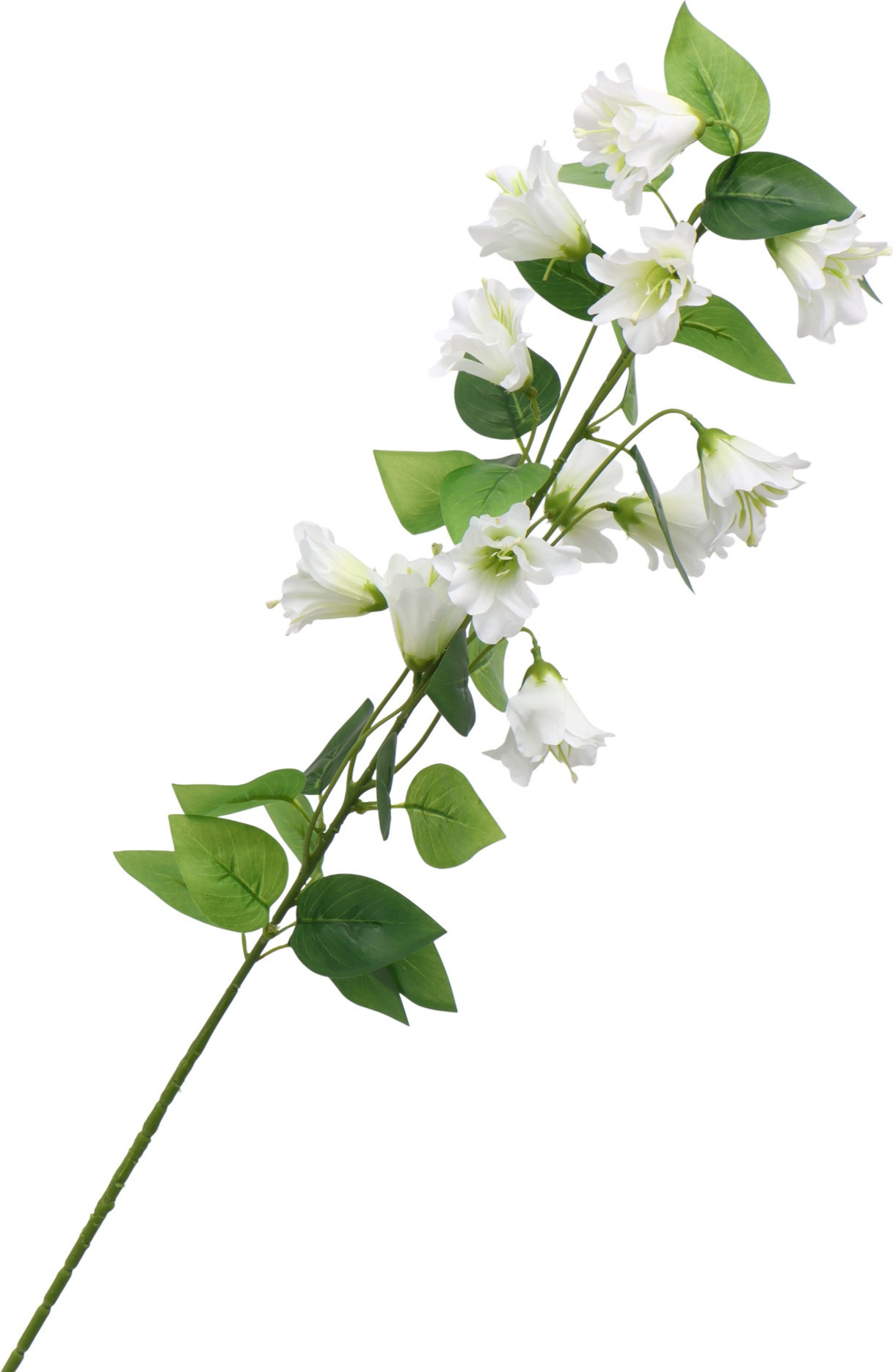 Искусственная ветка Poetry in flowers Колокольчик Кампанулла / 10935339 (белый) — фото 2