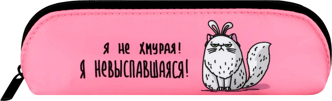 Пенал Феникс+ Кошка в ободке / 72212 — фото 2