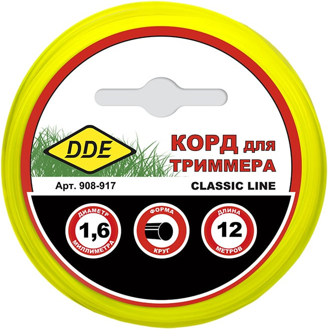 Леска для триммера DDE Classic Line / 908-917