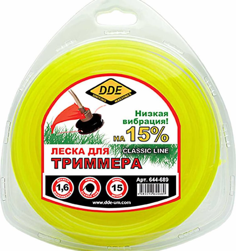 Леска для триммера DDE Classic Line / 644-689
