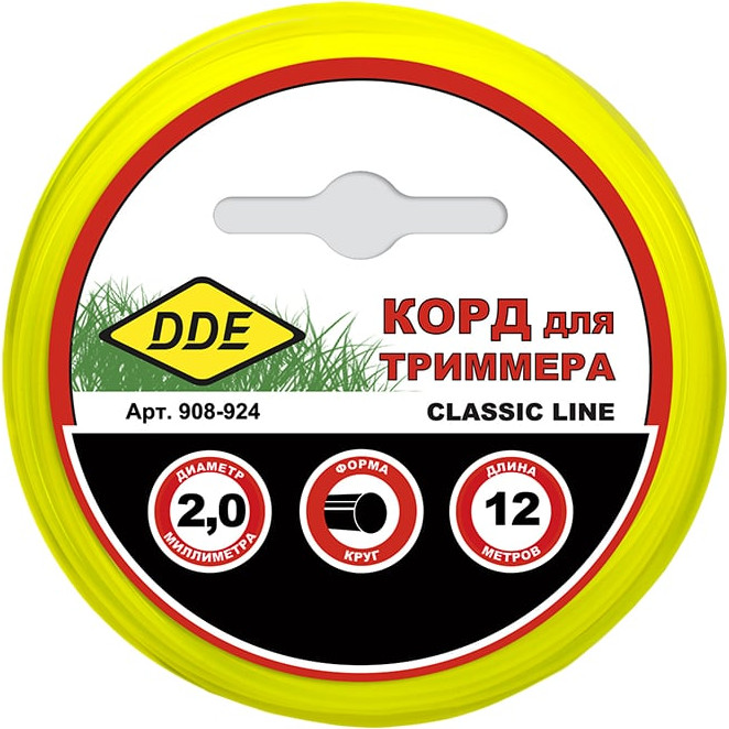 Леска для триммера DDE Classic Line / 908-924